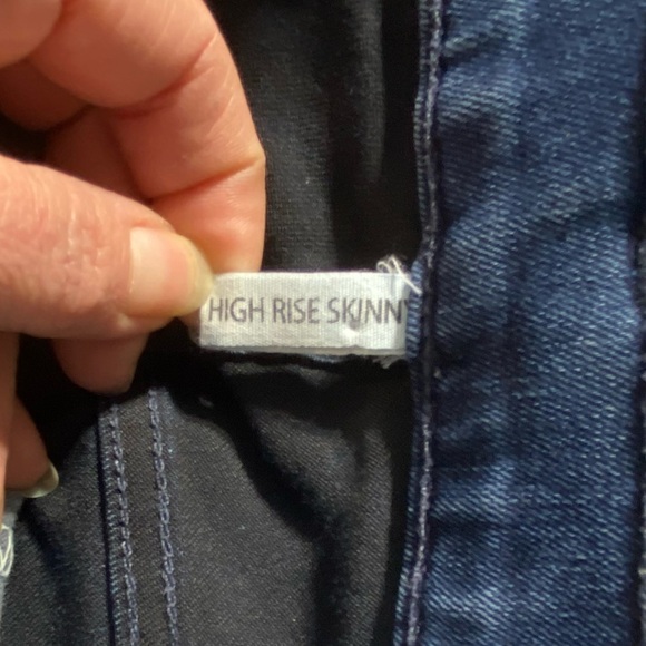 RAG & BONE Jeans Women's SZ 26 Blue Hi Rise Ankle Skinny Stretch Casual Denim - Picture 9 of 16